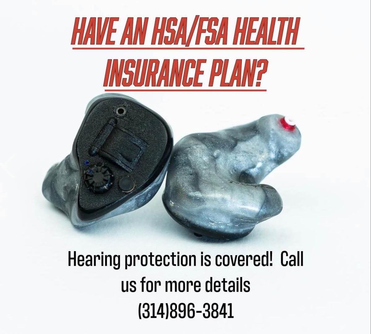 Yes, hearing protection is eligible for reimbursement!